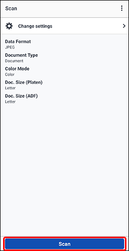 figure: Canon PRINT screen